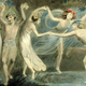 William Blake’s Oberon, Titania and Puck with Fairies Dancing. From William Shakespeare’s A Midsummer Night’s Dream. Image: public domain via Tate Britain.